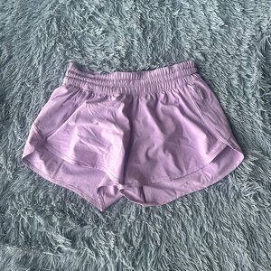 Lululemon lilac lavender purple Track That Short 3”